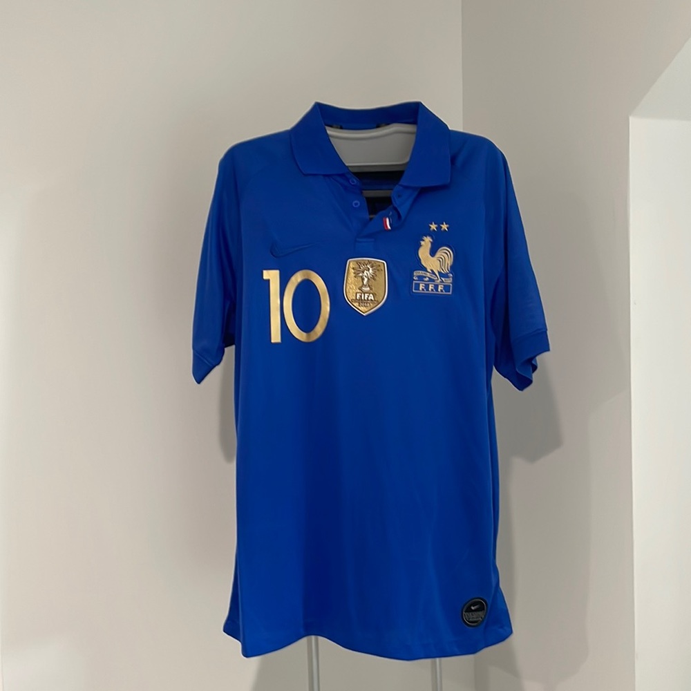 France Mbappe World Cup jersey